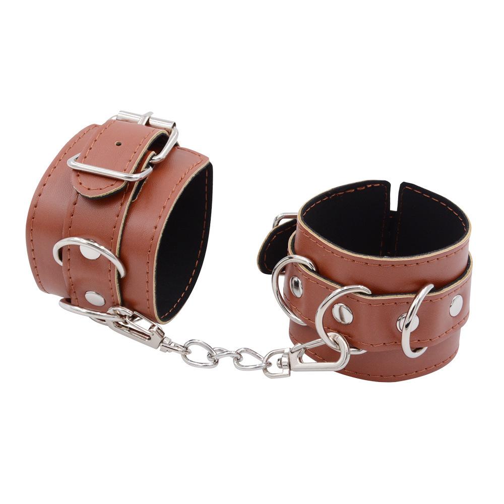 Smsexy Handcuffs Footcuff Couple Bondage and Discipline Training an Engine of Torture Sex Toy Adult Sex Product