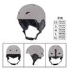 Unisex Ski Helmet Adults Kids ABS EPS Safety Headgear Outdoor Snow Sports Protection Gear