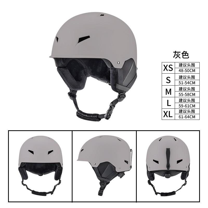 Unisex Ski Helmet Adults Kids ABS EPS Safety Headgear Outdoor Snow Sports Protection Gear