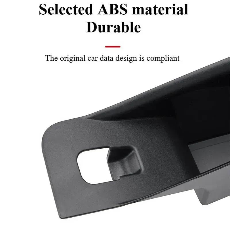 For Tesla Model Y Juniper 2025 Interior Door Handle Storage Box Model 3 Highland Inner Handle Organizer Phone Holder Accessories
