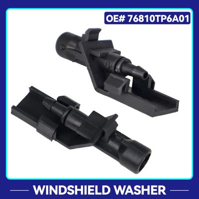 2X Auto Vorne Links Rechts Windschutzscheibe Scheibenwaschanlage Jet Düsen Wasser Wischer für Honda Crosstour CR-V Accord HR-V 76810-TP6-A01