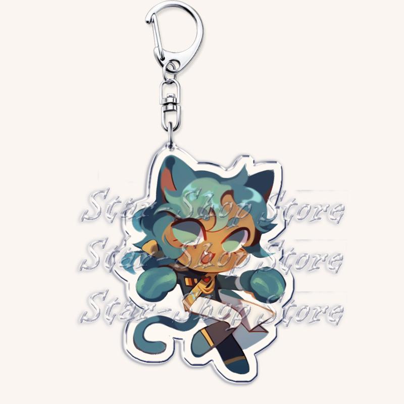 Hot Horror Game Identity V Keychains for Womens Accessories Bag Detective Reporter Survivors Hunters Keyrings Jewelry Fans Gifts