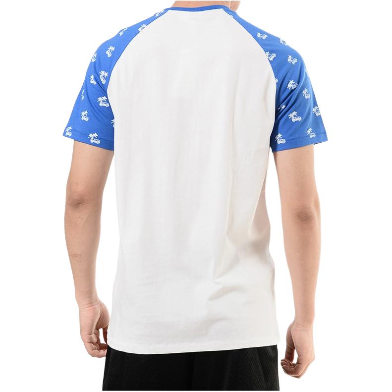 Adidas Neo T Shirts Men's White Crew Neck Moderate AZ8422