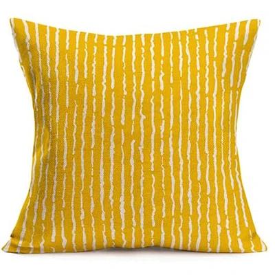 Sweet Home Arrow Pillowcase Yellow Flower Petals Striped Linen Family Sofa Pillowcase X Pillow Case Cushion Cover