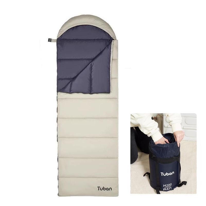Adult & Children's Water-Repellent Sleeping Bag for Outdoor & Office Use.