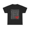 Geef Nooit Op Grafisch T-shirt Unisex Zwaar Katoen T-shirt Unisex T-shirt