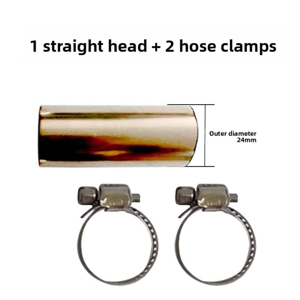 Stainless Steel Air Diesel Parking Heater Hose Clamps Exhaust Pipe Hose Aluminum Foil Sleeve Hose Clamp Gas Vent Hose