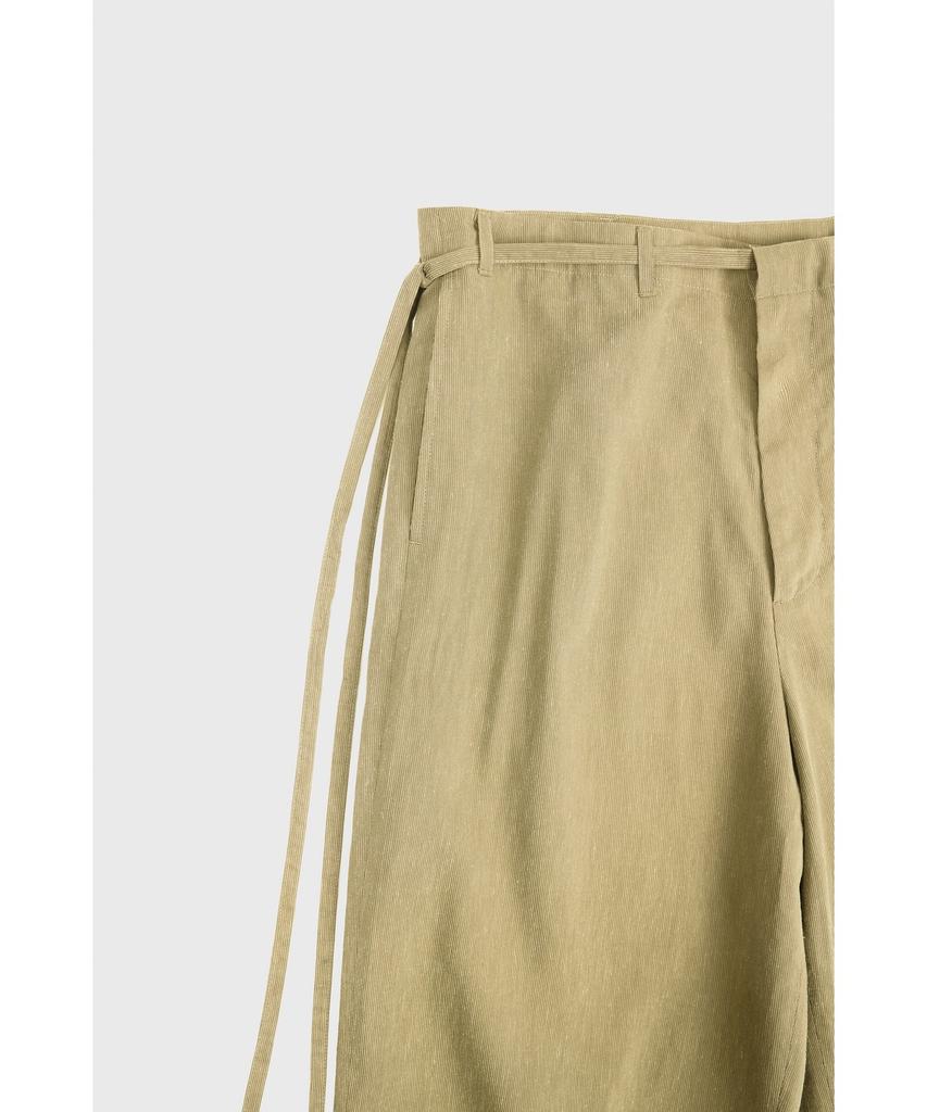 YOUTH Side String Pants - Light Yellow