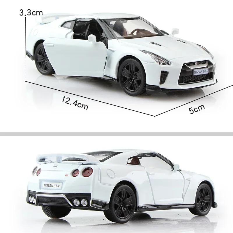 1:36 Nissan GTR R35 Alloy Diecast Model Car Collection Gifts Christmas Present For Boyfriend Birthday Gifts