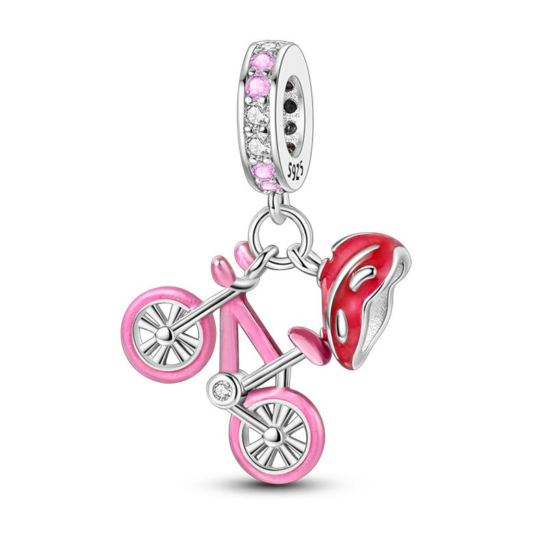 Copper Volleyball Baseball Badminton Golf Sports 3Mm Charms Beads Pendants Birthday Party Fine Diy Jewelry Gifts