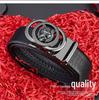 Men's Genuine Leather Belt with Lion Head Automatic Alloy Buckle
