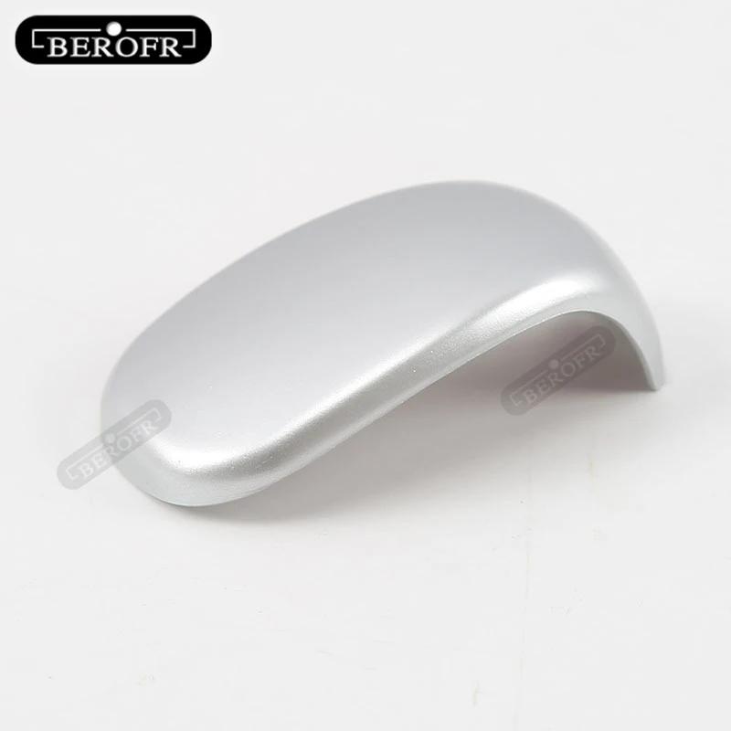 For Honda ENVIX ABS Carbon fibre Car Styling Gear Shift Knob Head Cover Trim Interior Accessories Matte silver