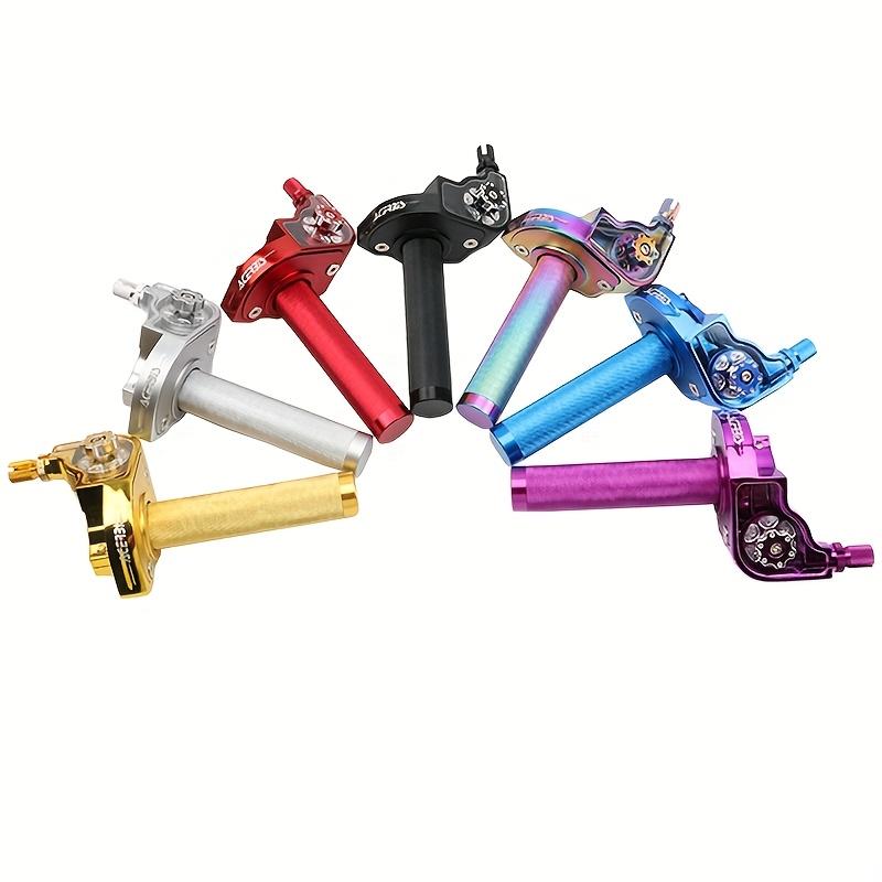22mm 7/8 Inch Universal Aluminum Moped ATV Quad Bike Motorcycle Universal Accelerator Throttle Twist Grip Handlebar Cable Throttles 2