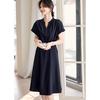 Elegant V-Neck A-Line Summer Dress