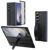 Originale Kratzfeste Handyhülle für Samsung Galaxy Z Fold 7 6 5 4 3 5G Ständer Gehärtetes Glasfolie Silikon Griff Schutzhülle