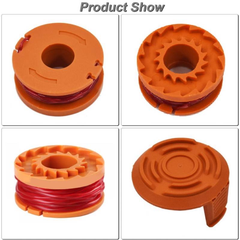 Worx Wa0010 Replacement Cutting Line Spool For Trimmer With Durable Construction For Yard Work
