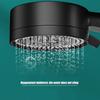 8 Modes High-Pressure Shower Head Fall Resistance Black Handheld Shower Head Water Saving Bathroom Shower Accessories
