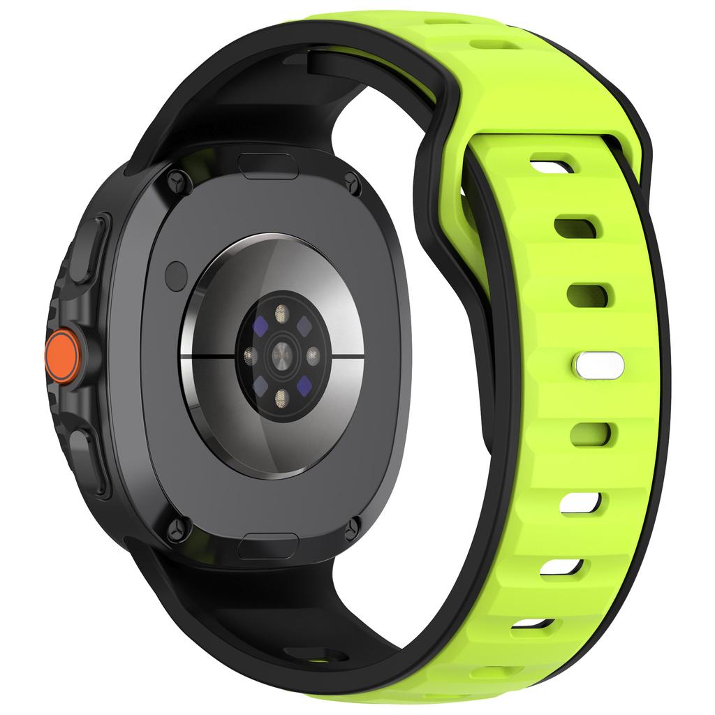 Sport Strap for Samsung Galaxy Watch 8/8 Classic Two-tone Elastic Silicone Band for Galaxy Watch8 40 44mm Smartwatch Accessories