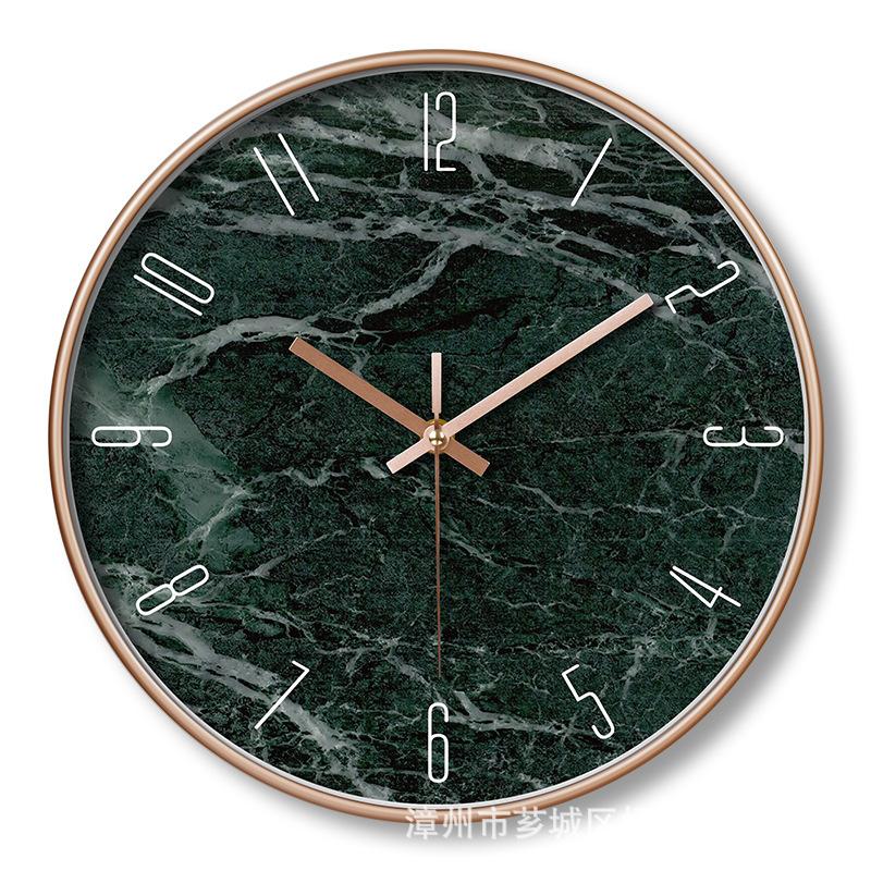 Plastic Silent Wall Clock Creative Fashion Living Room Wall Clock Clock Wall Clock 12 Inches 30CM