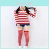 Adult Ladies Us Wheres Wally Wenda Costume Cartoon Waldo Cosplay Dress Fancy