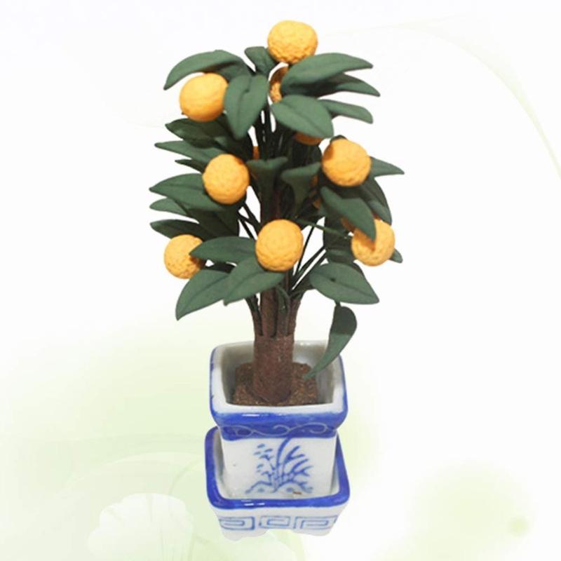 Garden Artifical Leaf Miniature Plant Model Accessories Role Play Leaf Green Plant Doll House Props
