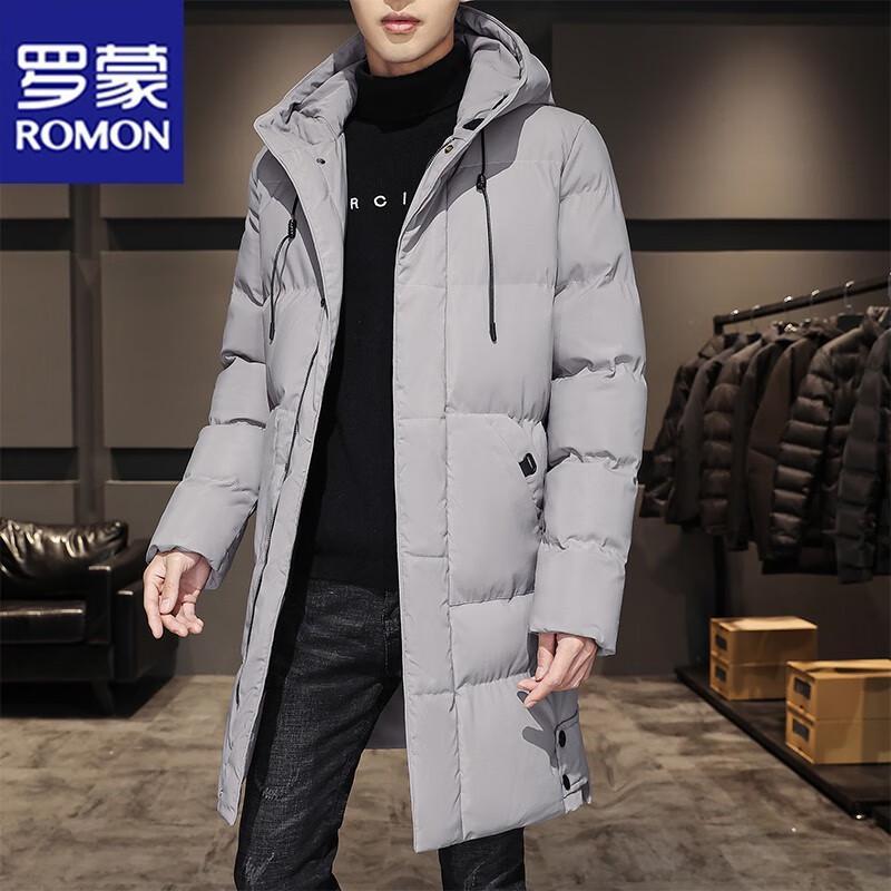 Romon Men's Hooded Winter Cotton Jacket