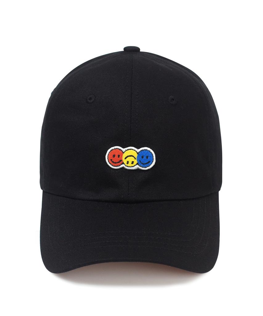 Seunuji Ryb Smile Wappen Ball Cap - Black