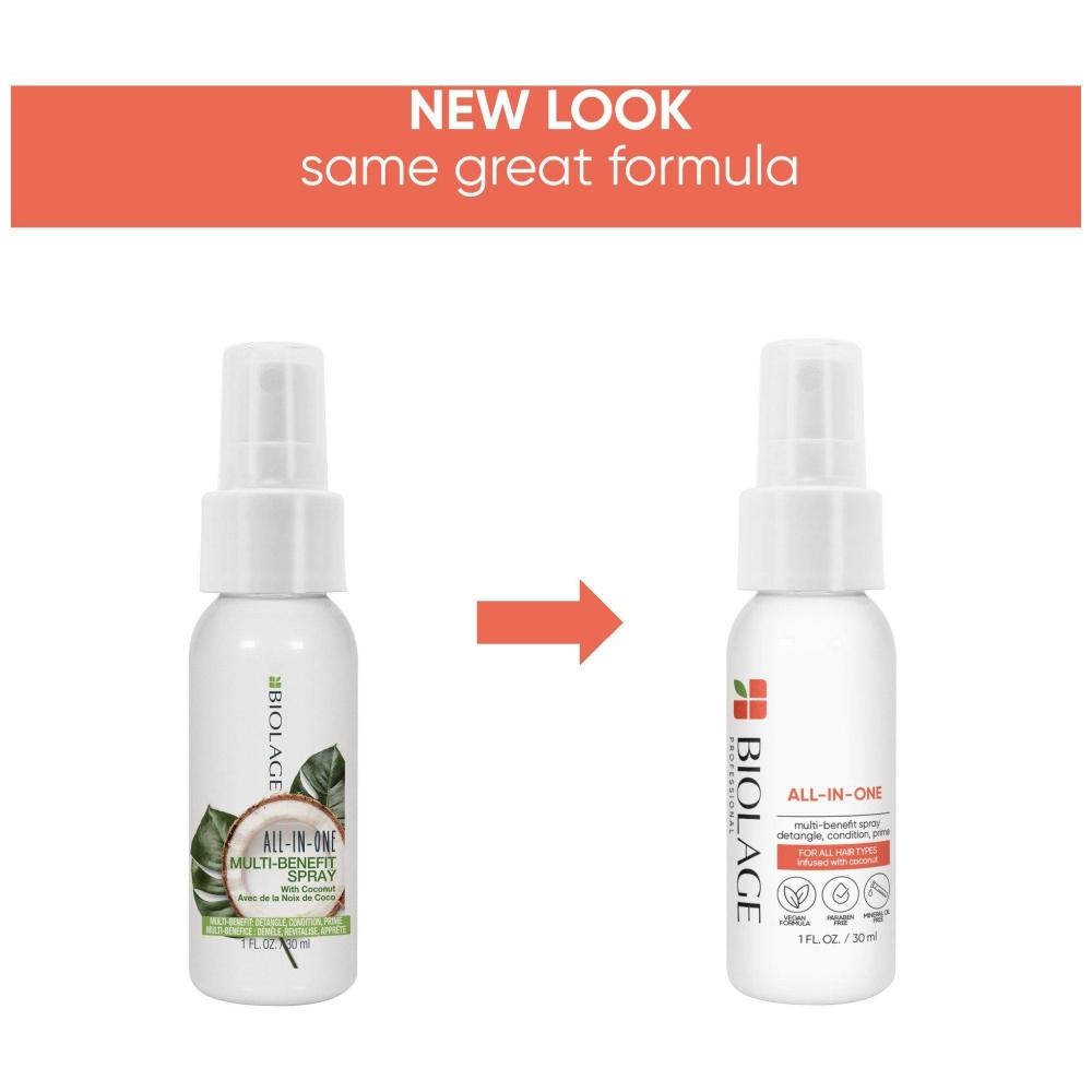 Biolage Travel Size All In One Coconut Infusion Multi Benefit Spray 1.0 Oz