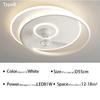 Round Ceiling Fan Lights For Living kitchen Bedroom Dining Room home decor Indoor Lighting Remote Control Dimmable Lamp Lustres