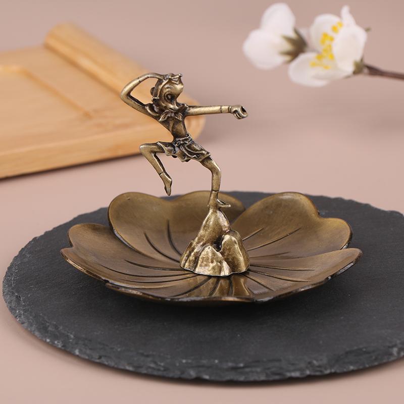 Vintage Fragrance Insert Thread Stick Fragrance Incense Burner Plate Holder Cucurbitar Fragrant Seat Base Incense Clip Decor