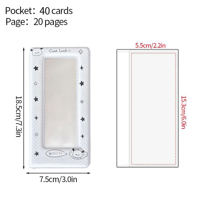 36 Pockets Photocard Binder Photo Album Colorful Four-Grid Photo Storage Book Star Photo Booth Frames Kpop Card Collection Book