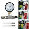 UTV Shock Absorber Airbag Filling Pump Nitrogen Needle Gauge Kit for Honda Yamaha Raptor Polaris RZR Can-Am X3 Snowmobile Truck