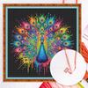 Tier Voll 14CT DIY Zählstickerei-Set für Erwachsene Heimdekorations-Muster Kunsthandwerk-Kits 11,81x11,81 Zoll