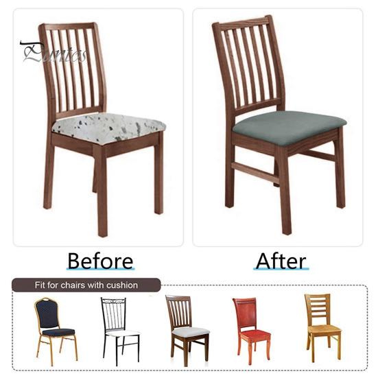 Chair Cover for Chairs Fans Bedside Tables Buckets Elastic Fabric Regularly Fit DIY Multi-Use Protector Washable Reusable Chair Seat Pad Sleeve for