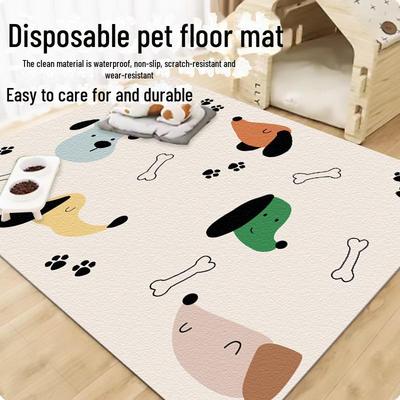 Nepremokavá PVC podložka pre domáce zvieratá - Odolná voči špine, odolná voči moču, umývateľná pre mačky a psy