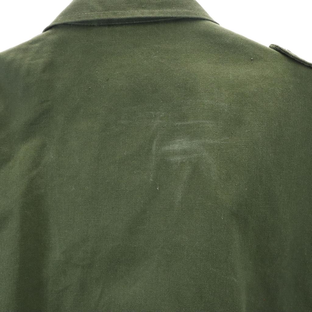 MICHIELSENS 80s vintage Short sleeve Belgian Military Shirt jacket 36 Men's Used