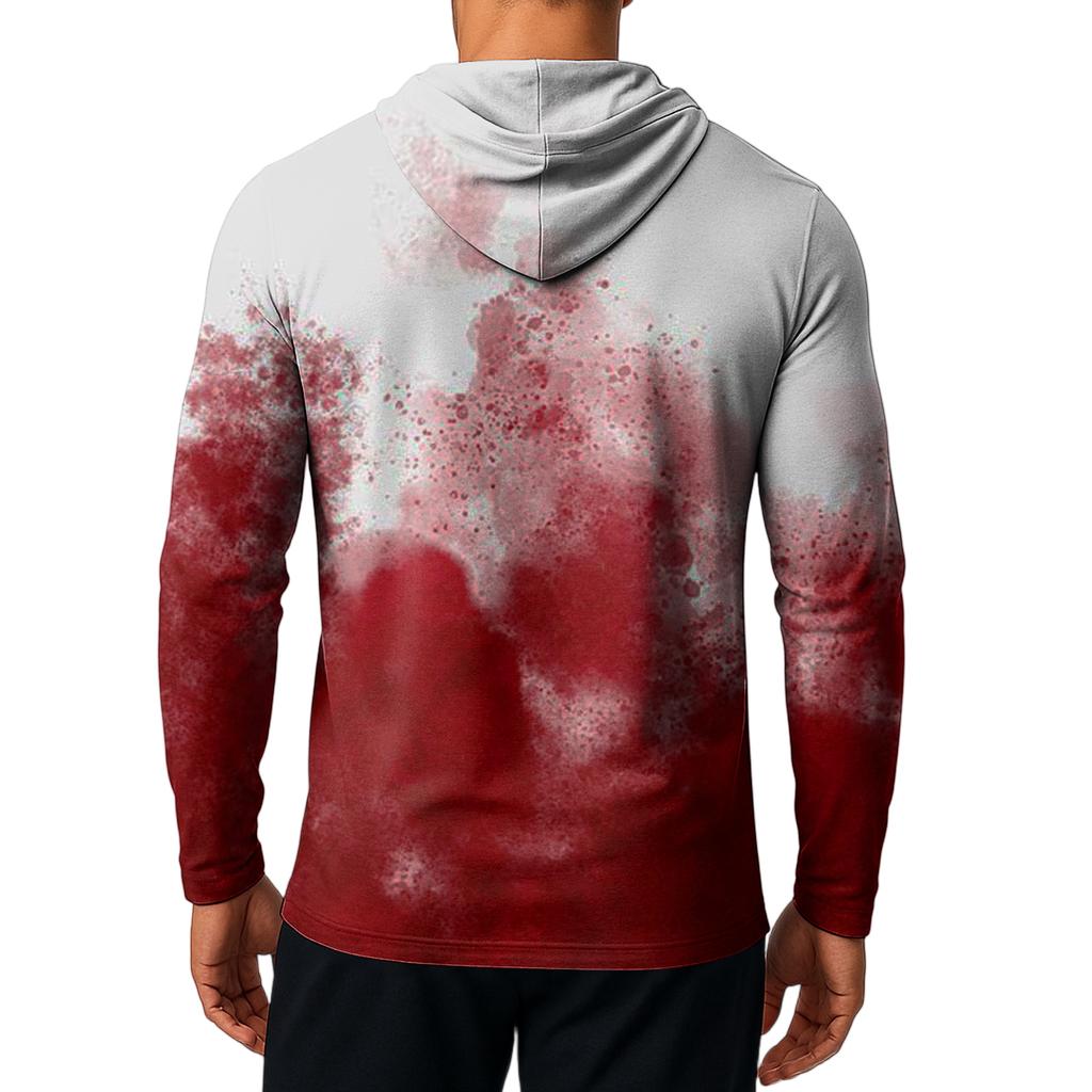 Men's Sweatshirt Loose Solid Color Outdoor Warm Breathable T-Shirt Top
