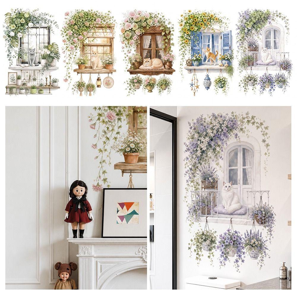 Waterproof Wall Sticker Multicolor Background Wall Decals Creative Wallpaper Sofa Background