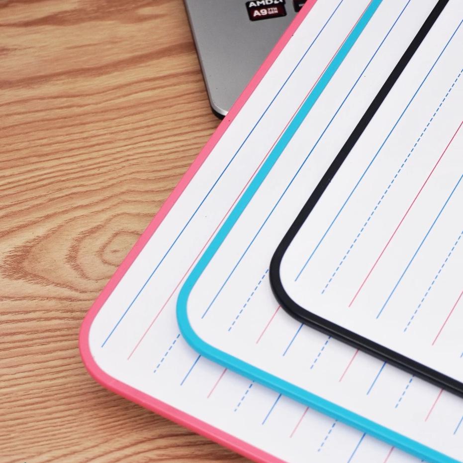 Double-Sided Magnetic Erasable Whiteboard: Four-Line, Three-Grid for Children's Pinyin and English Graffiti