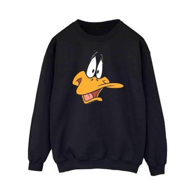 Womens/Ladies Daffy Duck Face Sweatshirt