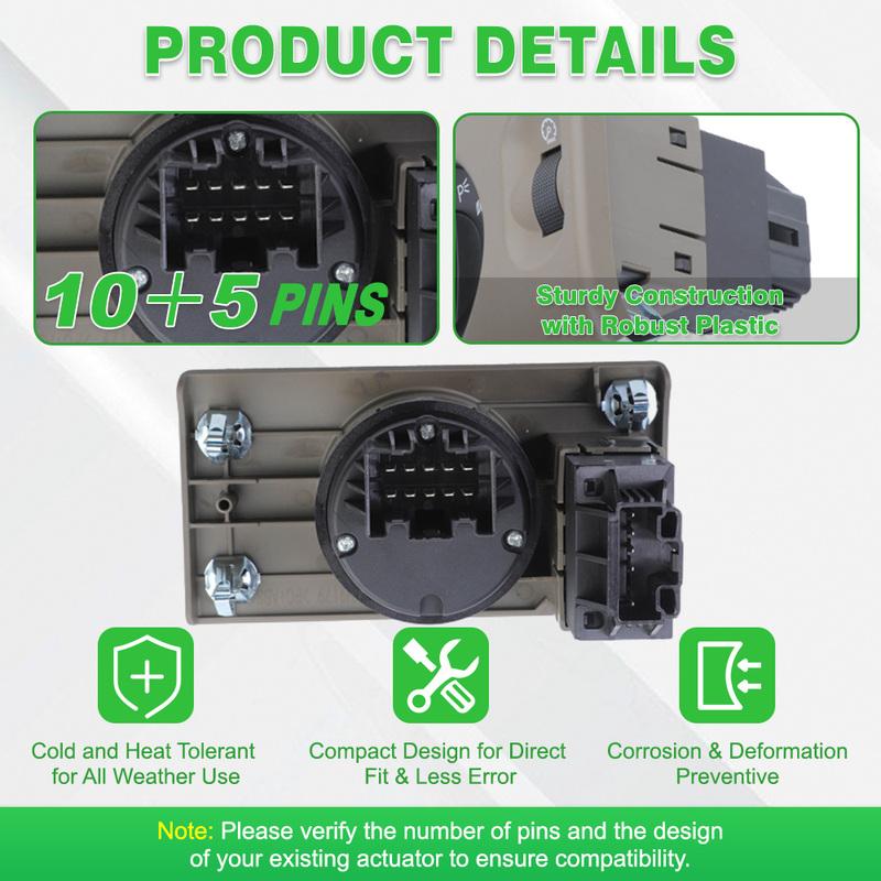 Headlight Control Switch 1S9964  5L3Z11654DAB for Lincoln Mark LT 2006-2007 for Ford F150 2005-2008 Car Light Control Switches