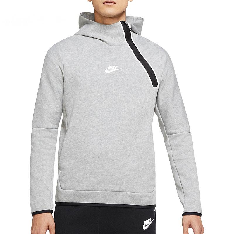 Nike Sweatshirts Men's Gray Hooded Moderate Regular CU4494-063