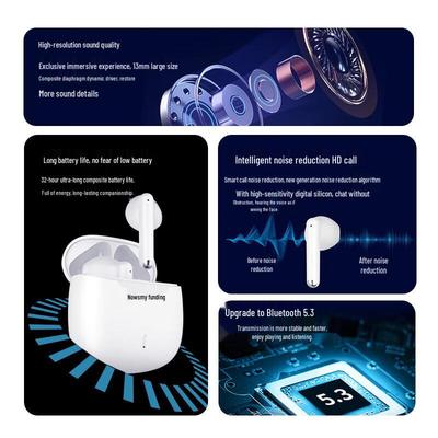 Newmine TWS-F1 True Wireless Half-In-Ear Bluetooth Earphones