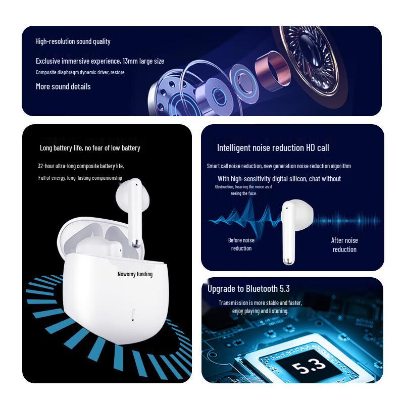 Newman F1 True Wireless Bluetooth Earbuds