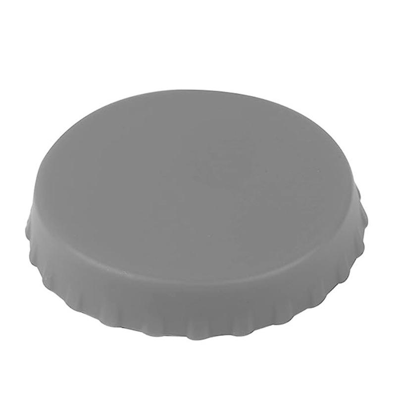 Set of 6 Silicone Beverage Can Lids Beer Can Caps Covers Portable Drink Sealers Assorted Color Lid Protectors Tool