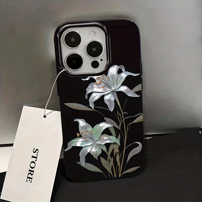 Tulip Pattern Phone Case Suitable For IPhone 17 Air 16 15 14 13 12 11 Pro Max 14 15 Plus Anti-fall And Shockproof Back Cover