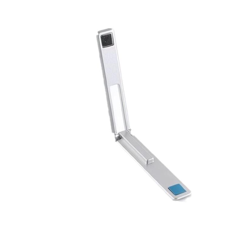 Metal Folding Phone Stand Adjustable Portable Desktop Holder Universal for Mobile Phones Student Online Class Use