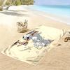 Tom and Jerry2 Print Beach Towel, Large Soft Quick Dry Towel for Beach Camping Swimming