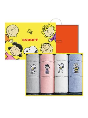 Songwol Toalla Snoopy Friends 4 Piezas