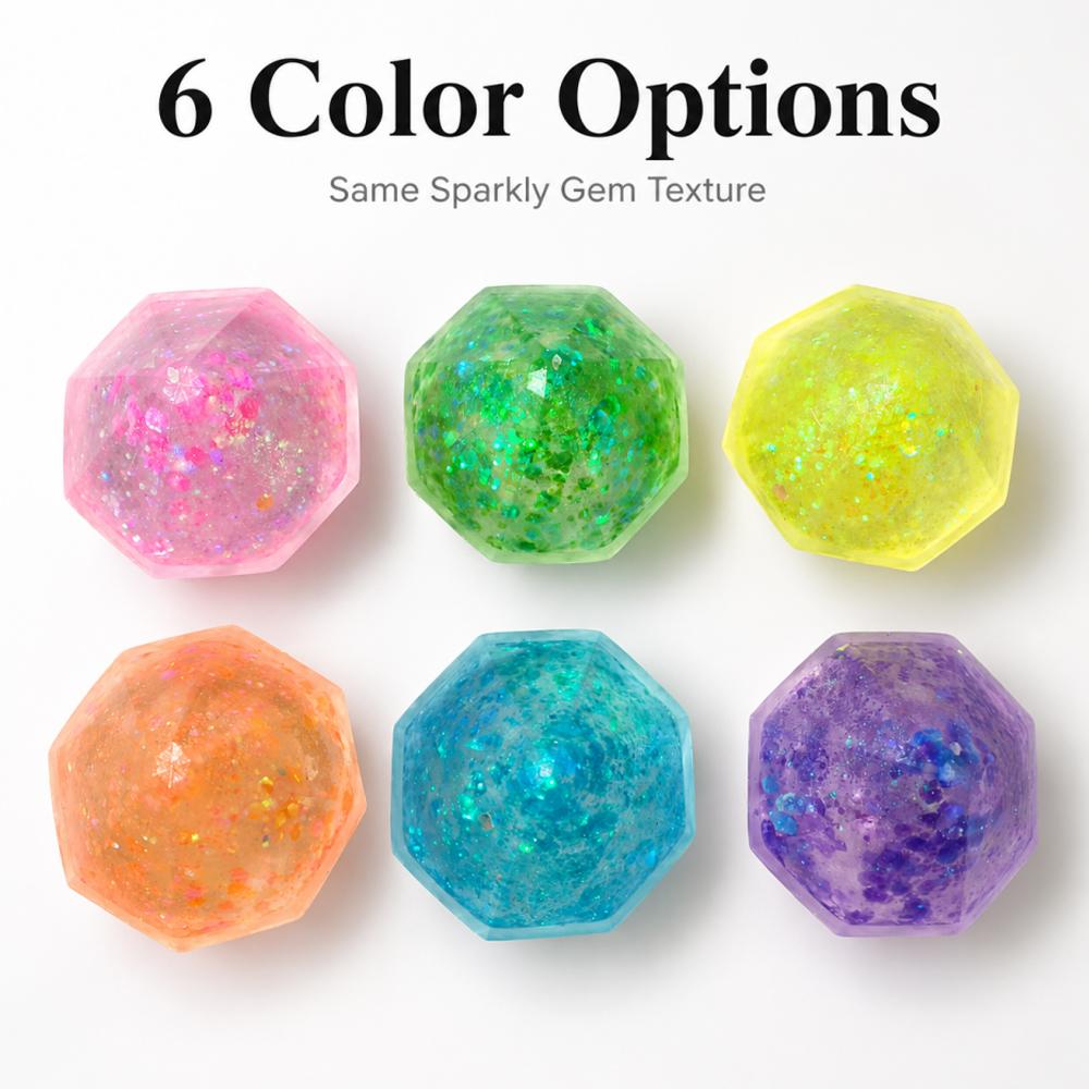 Needoh Diamond Gem Slow-Rebound Squeeze Toy A Stress-relieving Toy Designed To Help Adults Alleviate Anxiety